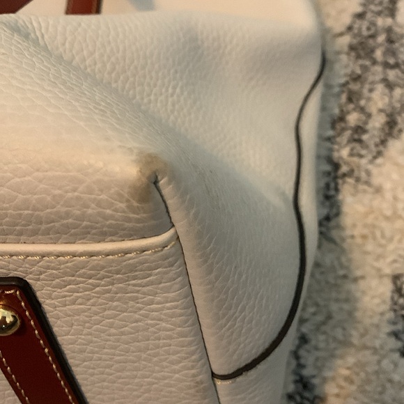 Dooney & Bourke leather pebble grain Tammy Tote - Picture 8 of 16